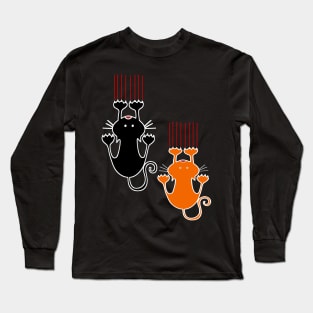 Cat Scratching post Long Sleeve T-Shirt